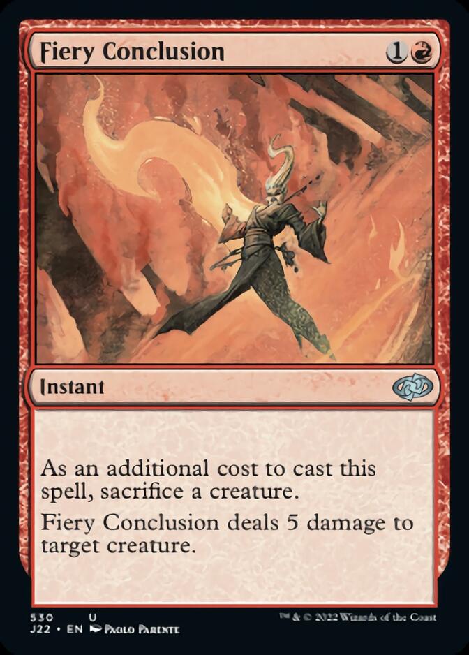 Fiery Conclusion [Jumpstart 2022] | Gear Gaming Fayetteville