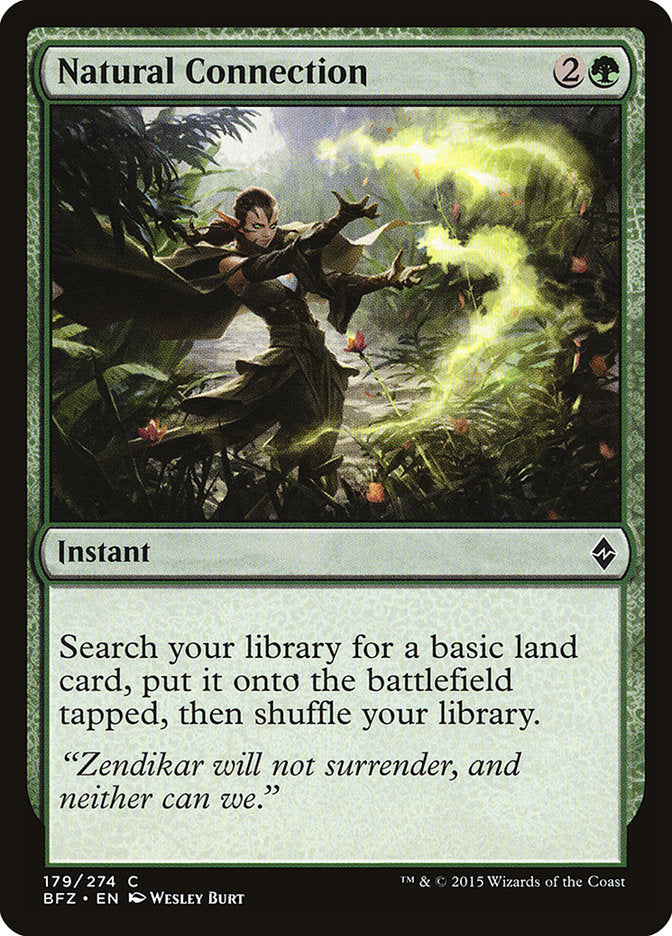 Natural Connection [Battle for Zendikar] | Gear Gaming Fayetteville