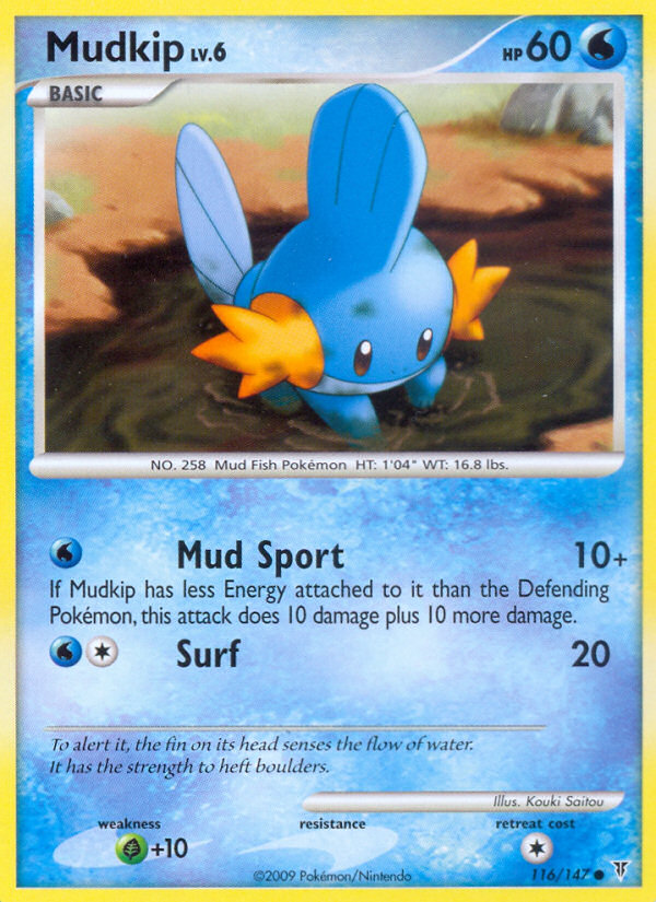 Mudkip (116/147) [Platinum: Supreme Victors] | Gear Gaming Fayetteville