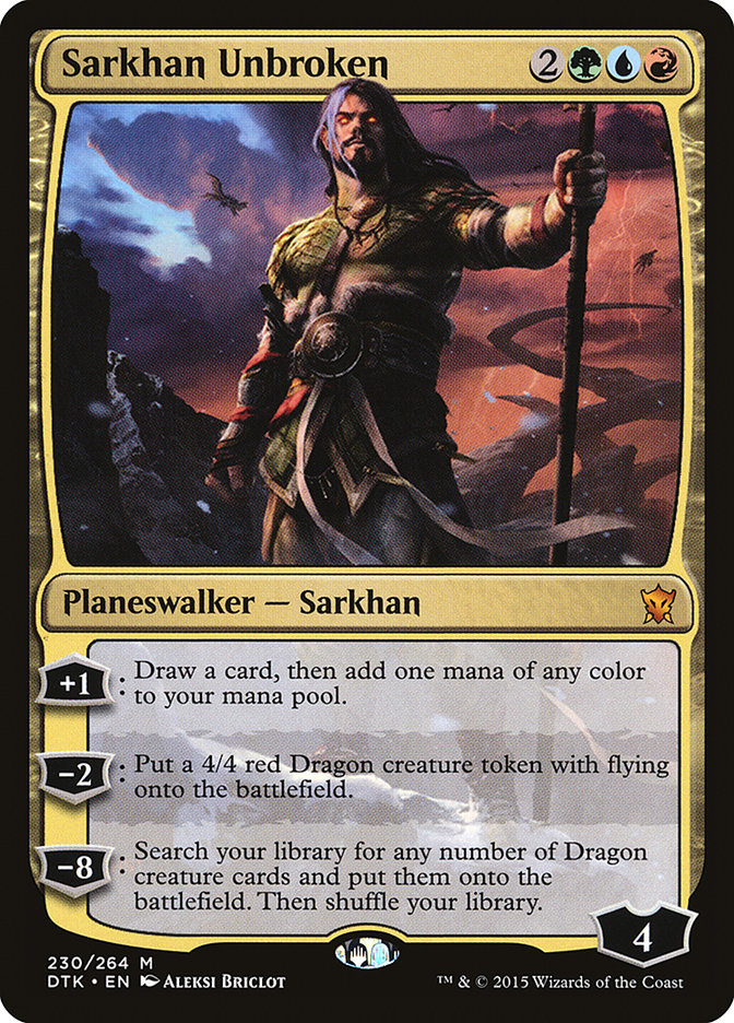 Sarkhan Unbroken [Dragons of Tarkir] | Gear Gaming Fayetteville