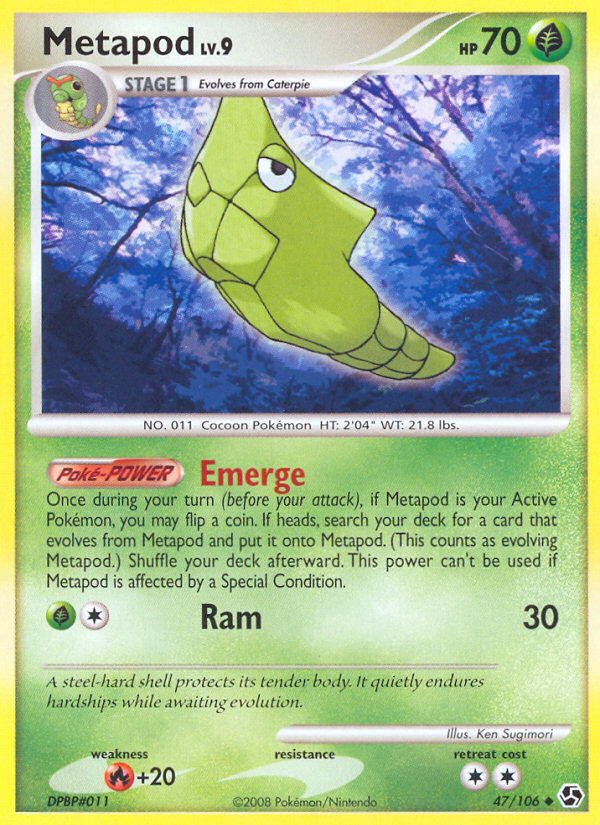 Metapod (47/106) [Diamond & Pearl: Great Encounters] | Gear Gaming Fayetteville