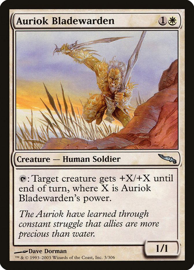 Auriok Bladewarden [Mirrodin] | Gear Gaming Fayetteville