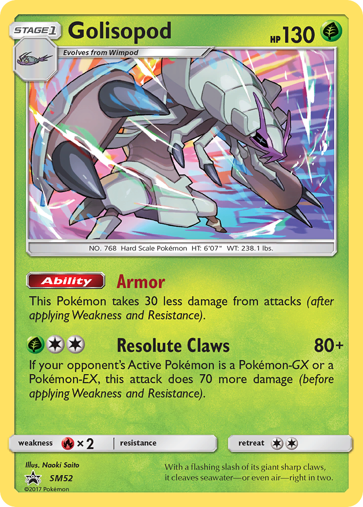 Golisopod (SM52) [Sun & Moon: Black Star Promos] | Gear Gaming Fayetteville