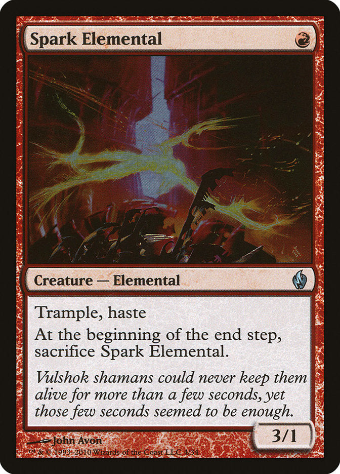 Spark Elemental [Premium Deck Series: Fire and Lightning] | Gear Gaming Fayetteville