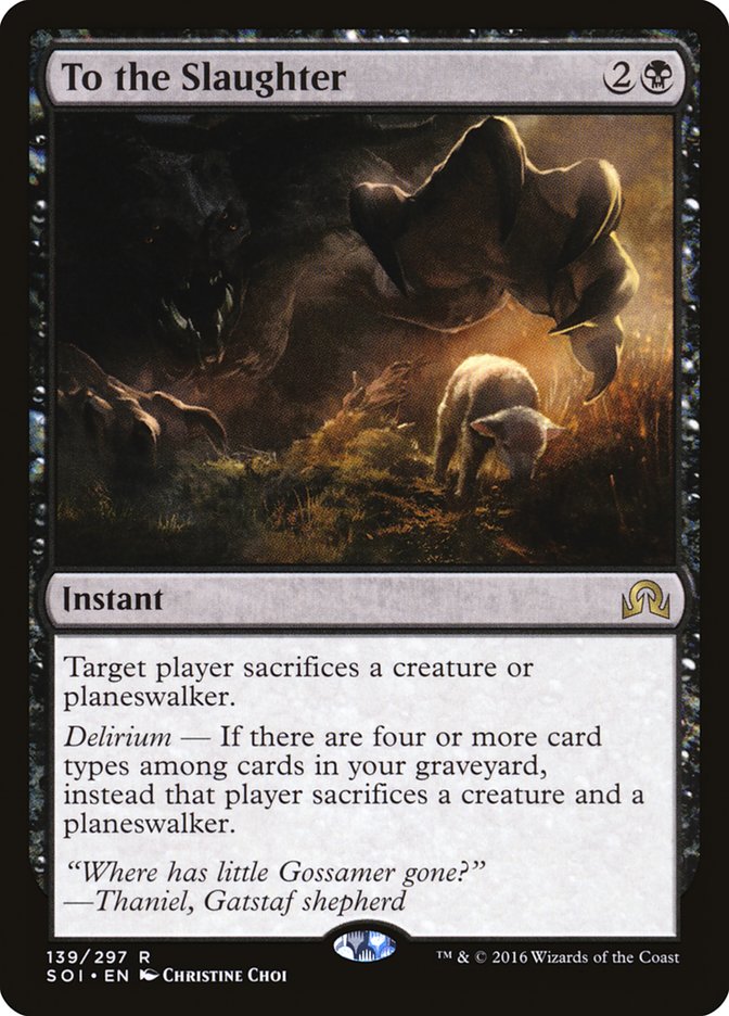 To the Slaughter [Shadows over Innistrad] | Gear Gaming Fayetteville