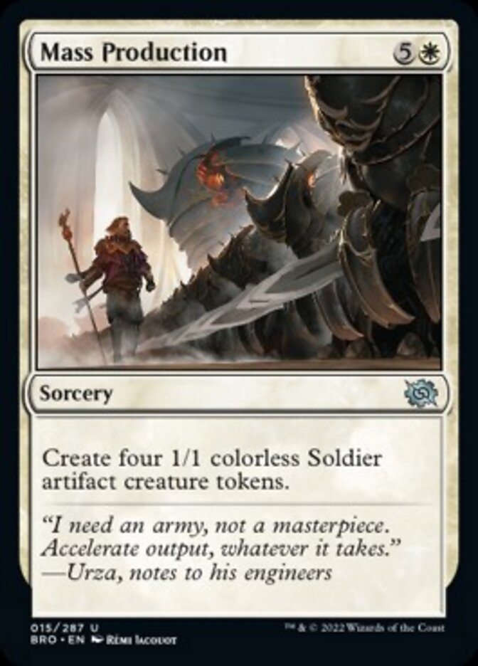 Mass Production [The Brothers' War] | Gear Gaming Fayetteville