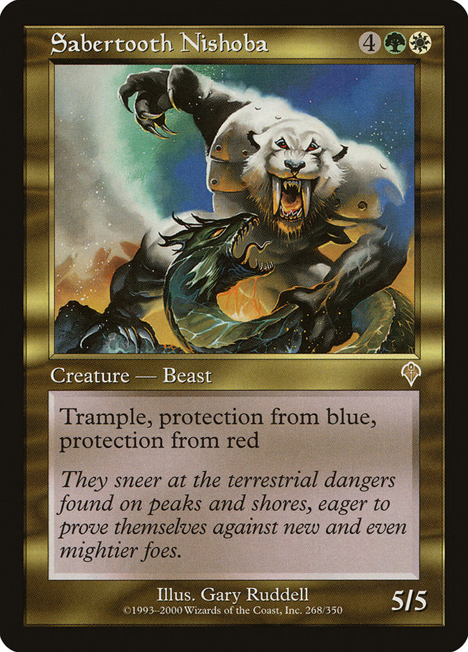 Sabertooth Nishoba [Invasion] | Gear Gaming Fayetteville