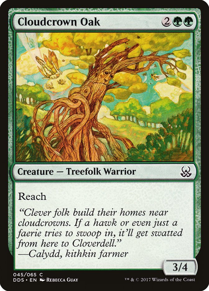 Cloudcrown Oak [Duel Decks: Mind vs. Might] | Gear Gaming Fayetteville