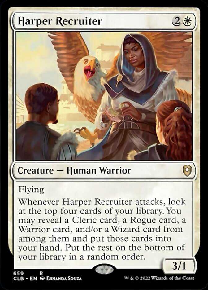 Harper Recruiter [Commander Legends: Battle for Baldur's Gate] | Gear Gaming Fayetteville