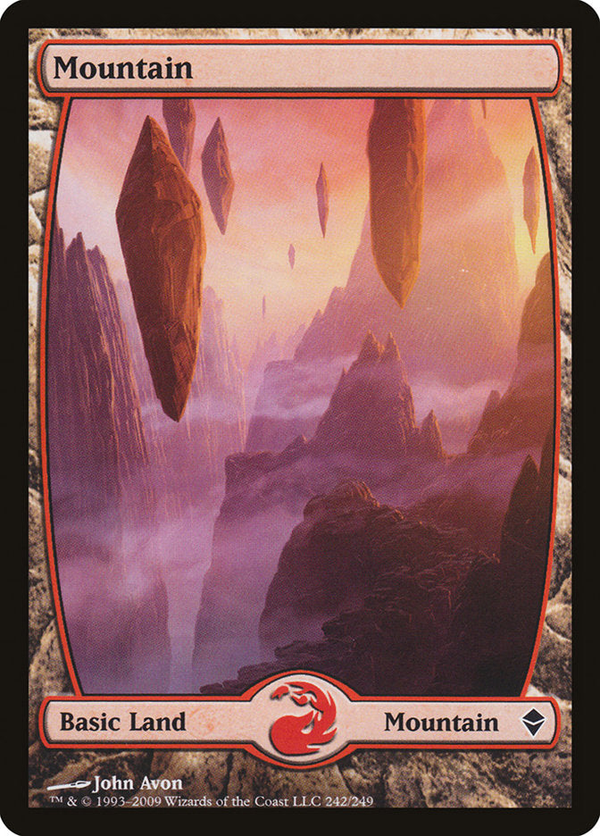 Mountain (242) [Zendikar] | Gear Gaming Fayetteville