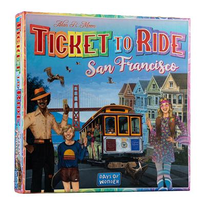 TICKET TO RIDE SAN FRANCISCO | Gear Gaming Fayetteville