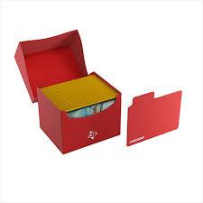 Side Holder 100+ Card Deck Box: XL Red | Gear Gaming Fayetteville