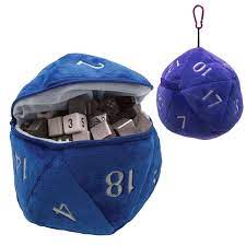 Ultra Pro Plush D20 Dice Bag Blue | Gear Gaming Fayetteville