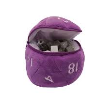 Ultra Pro Plush D20 Dice Bag Purple | Gear Gaming Fayetteville