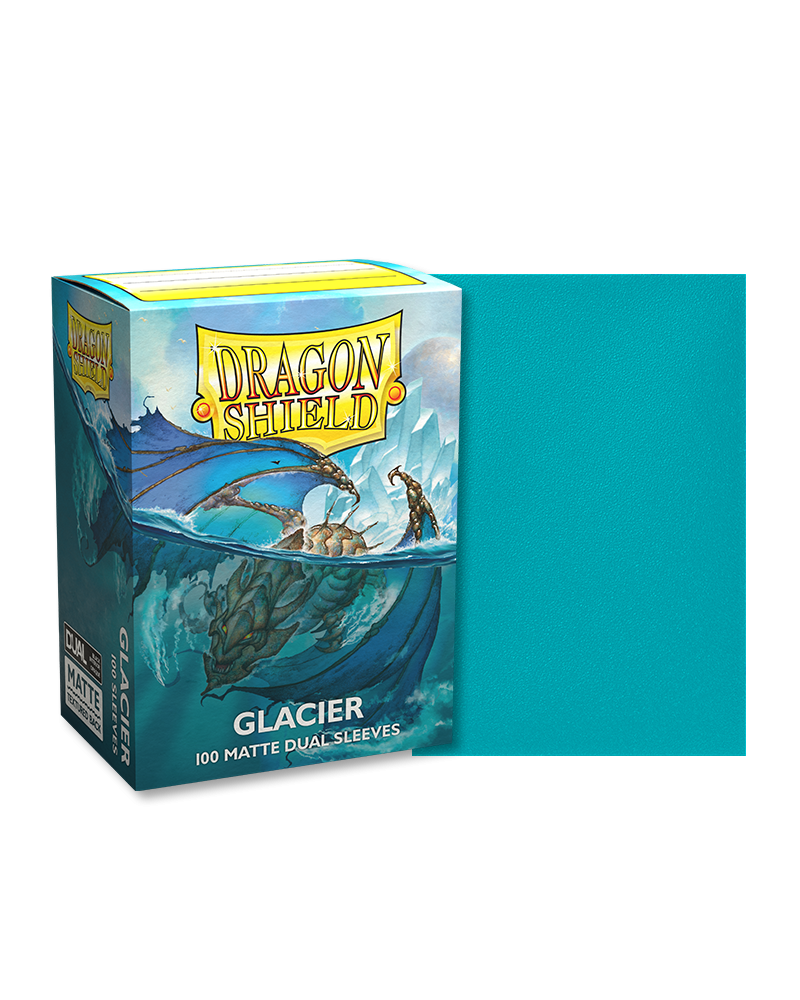 Dragon Shield Dual Matte (100ct) Glacier | Gear Gaming Fayetteville