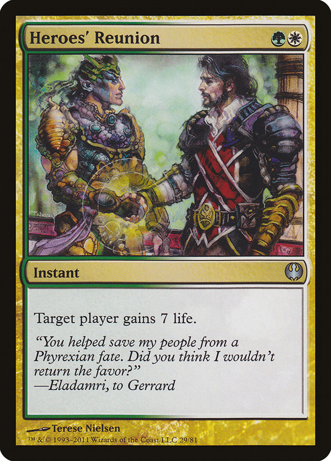 Heroes' Reunion [Duel Decks: Knights vs. Dragons] | Gear Gaming Fayetteville
