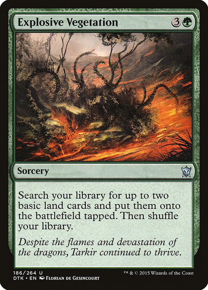 Explosive Vegetation [Dragons of Tarkir] | Gear Gaming Fayetteville