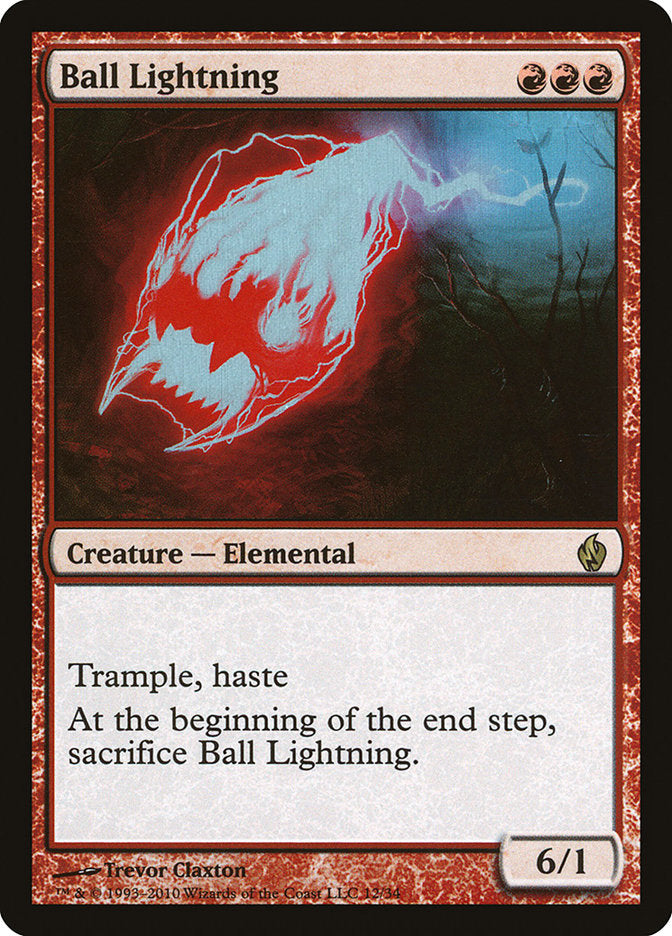 Ball Lightning [Premium Deck Series: Fire and Lightning] | Gear Gaming Fayetteville