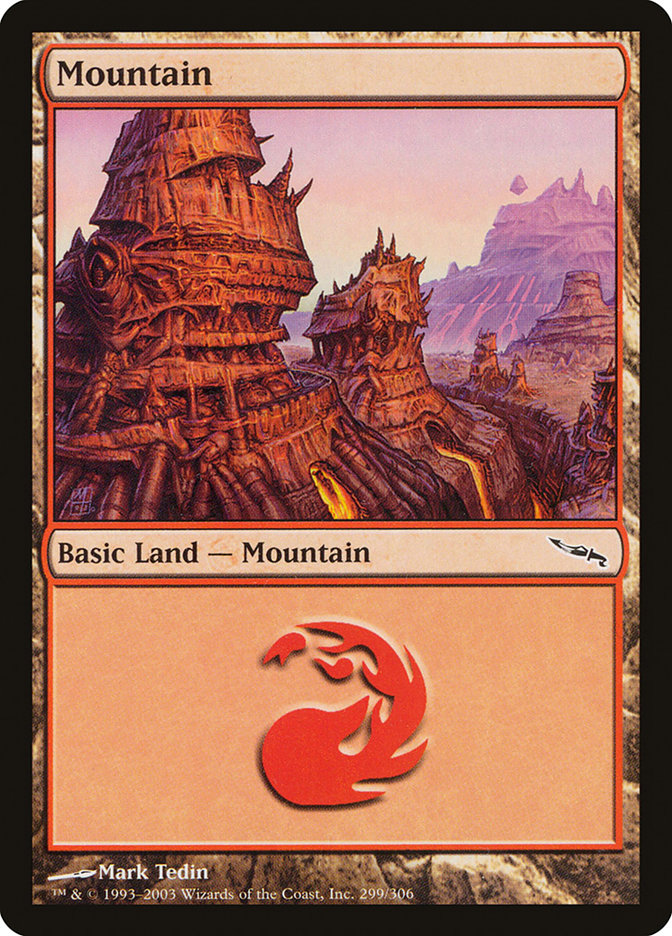 Mountain (299) [Mirrodin] | Gear Gaming Fayetteville