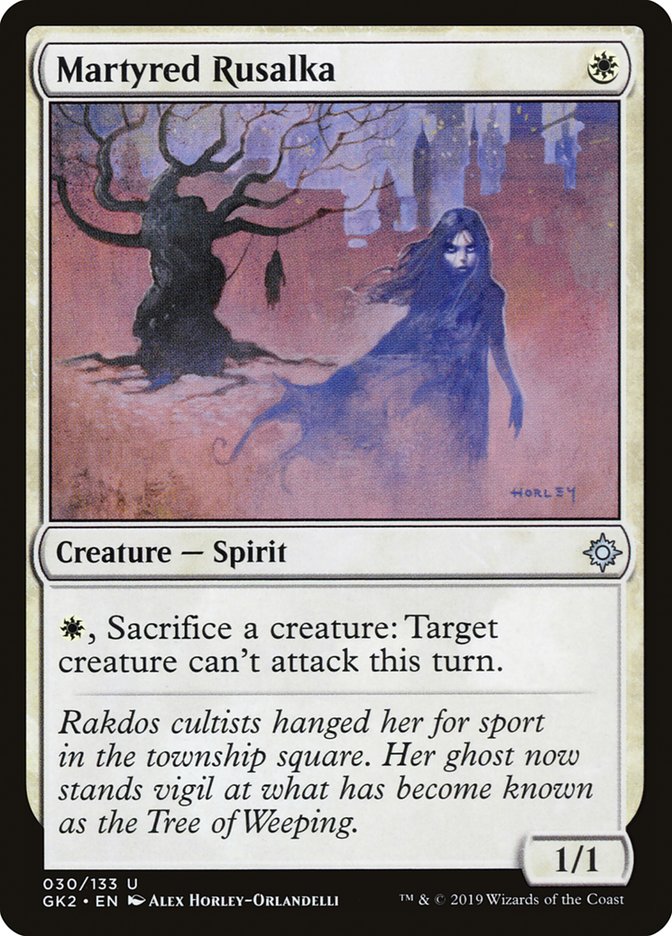 Martyred Rusalka [Ravnica Allegiance Guild Kit] | Gear Gaming Fayetteville