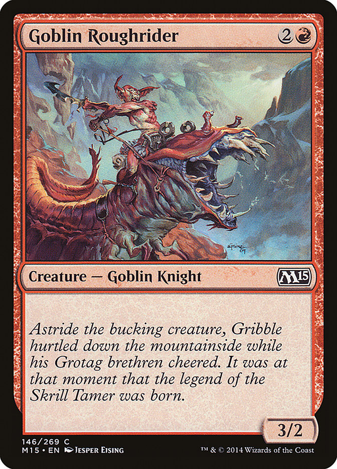 Goblin Roughrider [Magic 2015] | Gear Gaming Fayetteville