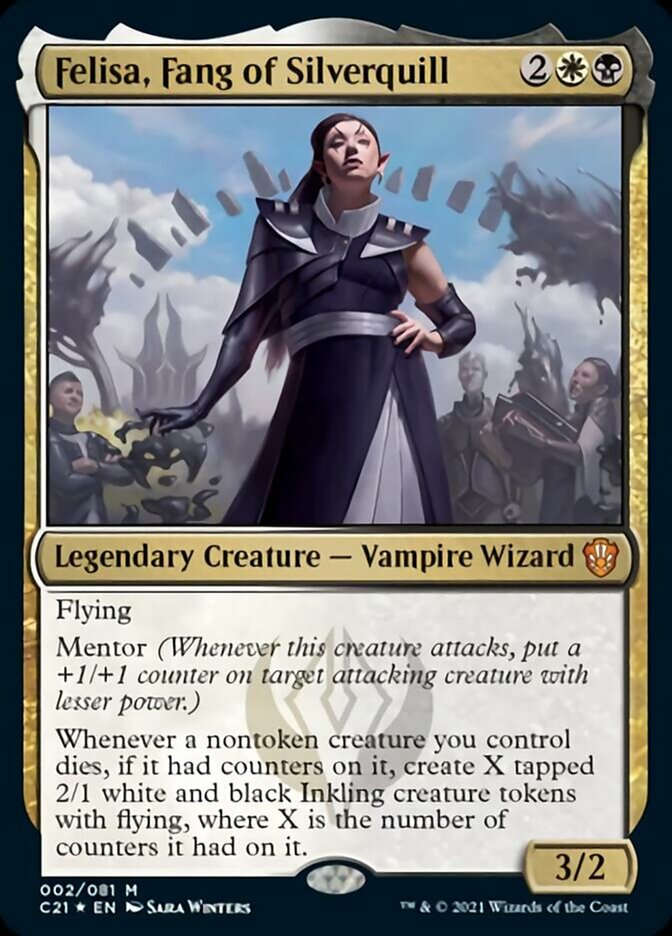 Felisa, Fang of Silverquill [Commander 2021] | Gear Gaming Fayetteville