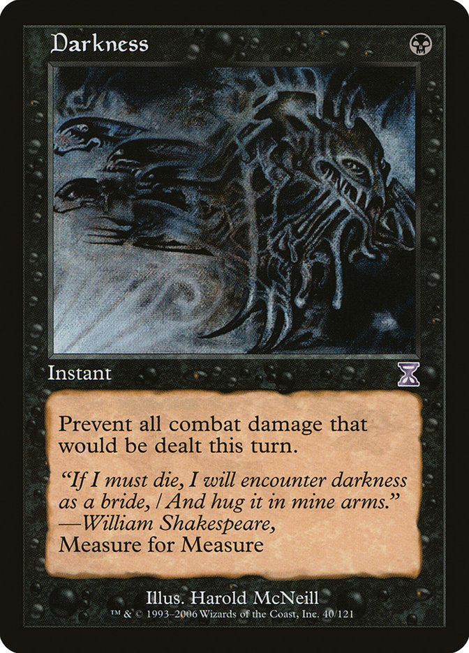 Darkness [Time Spiral Timeshifted] | Gear Gaming Fayetteville