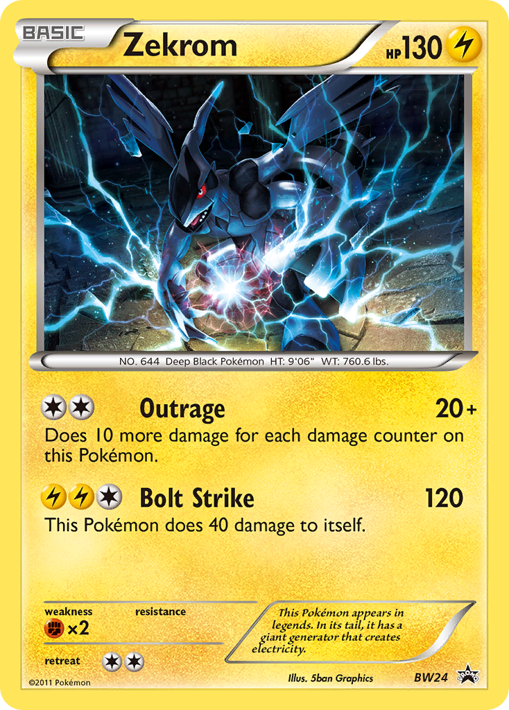 Zekrom (BW24) [Black & White: Black Star Promos] | Gear Gaming Fayetteville