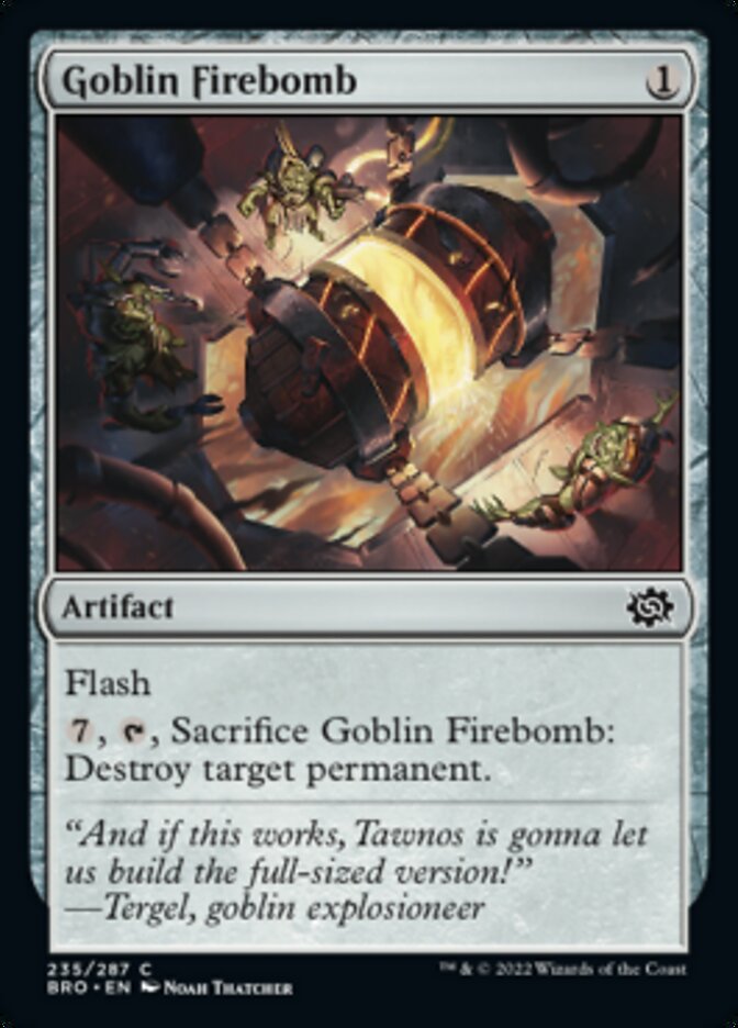 Goblin Firebomb [The Brothers' War] | Gear Gaming Fayetteville