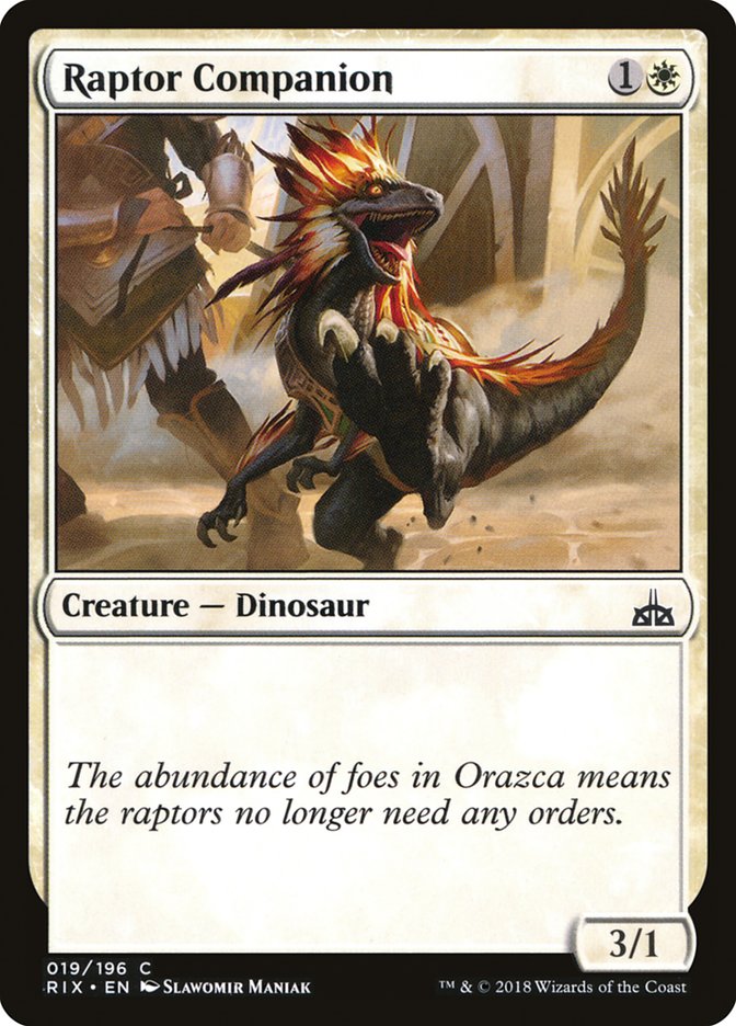 Raptor Companion [Rivals of Ixalan] | Gear Gaming Fayetteville