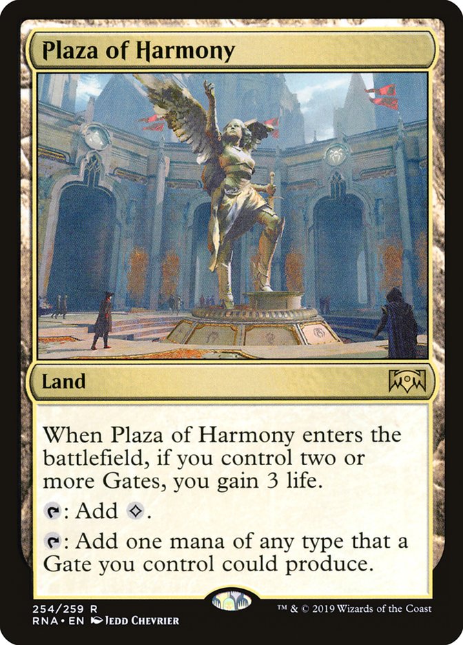 Plaza of Harmony [Ravnica Allegiance] | Gear Gaming Fayetteville