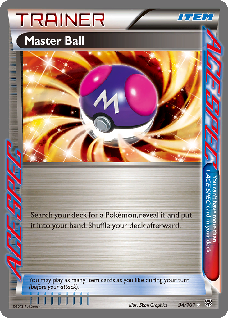 Master Ball (94/101) [Black & White: Plasma Blast] | Gear Gaming Fayetteville