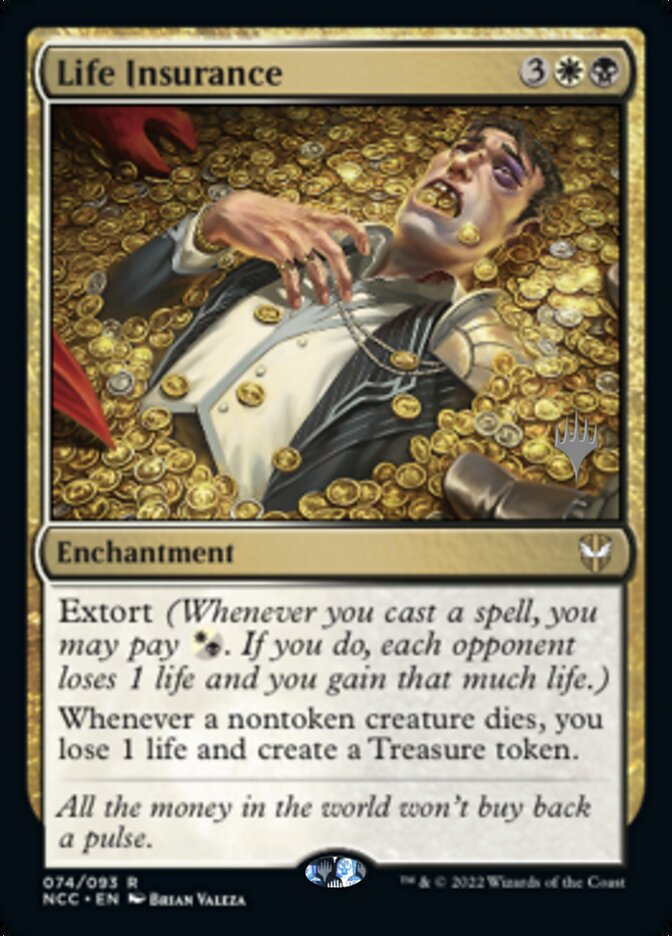 Life Insurance (Promo Pack) [Streets of New Capenna Commander Promos] | Gear Gaming Fayetteville