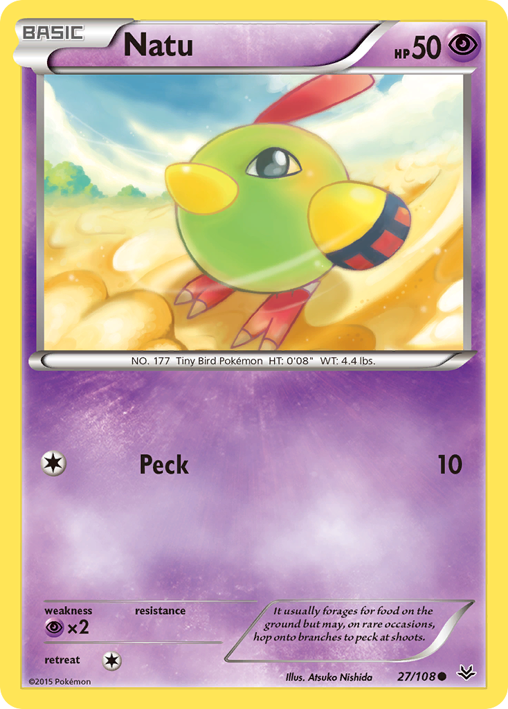 Natu (27/108) [XY: Roaring Skies] | Gear Gaming Fayetteville