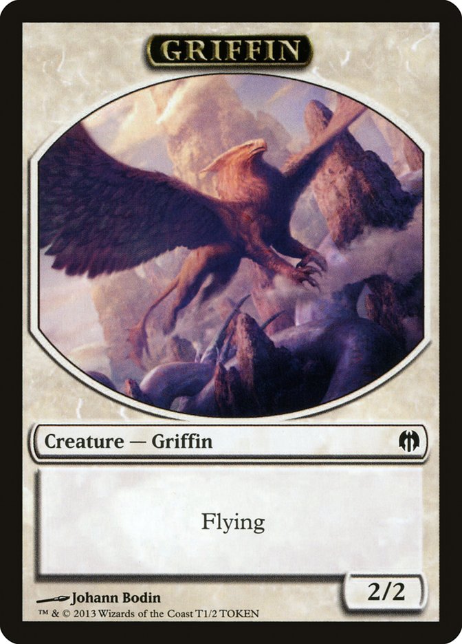 Griffin Token [Duel Decks: Heroes vs. Monsters Tokens] | Gear Gaming Fayetteville