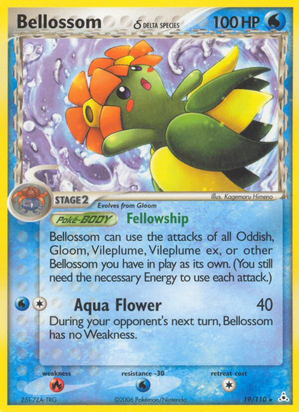 Bellossom (19/110) (Delta Species) [EX: Holon Phantoms] | Gear Gaming Fayetteville