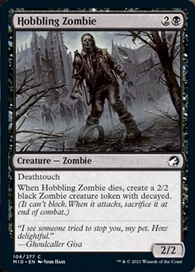 Hobbling Zombie [Innistrad: Midnight Hunt] | Gear Gaming Fayetteville