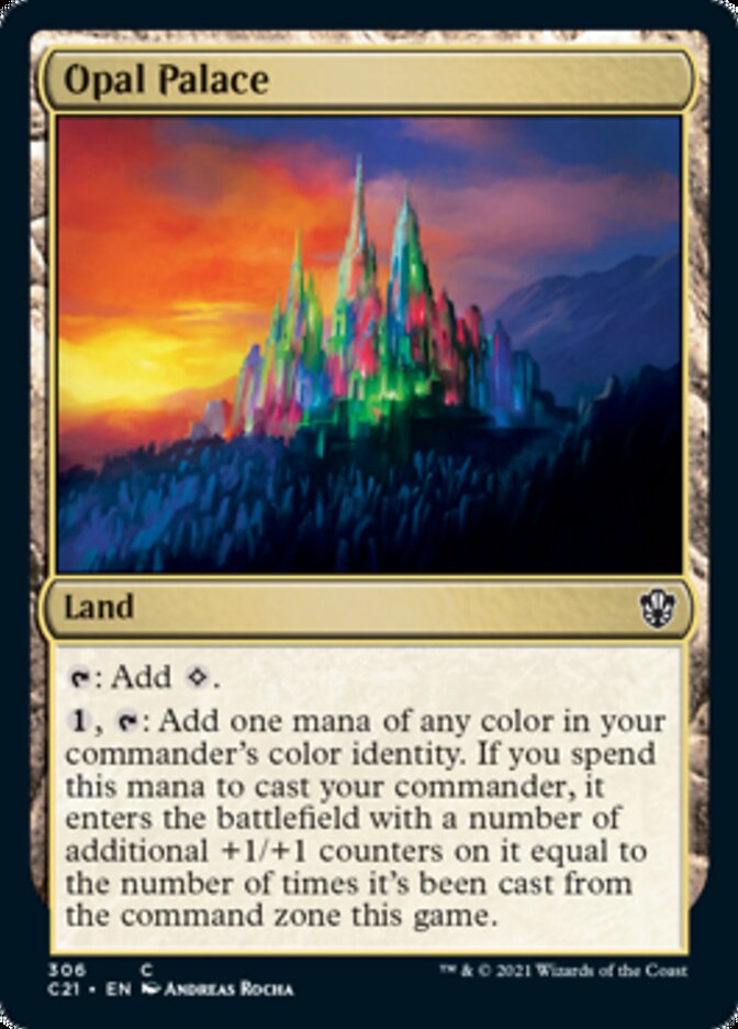 Opal Palace [Commander 2021] | Gear Gaming Fayetteville