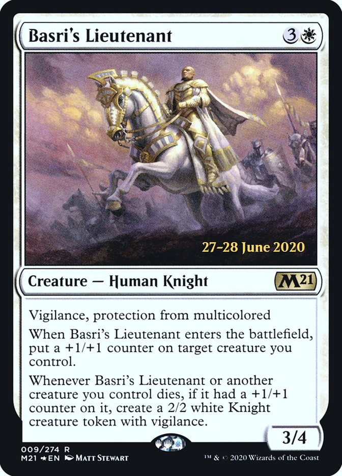 Basri's Lieutenant [Core Set 2021 Prerelease Promos] | Gear Gaming Fayetteville