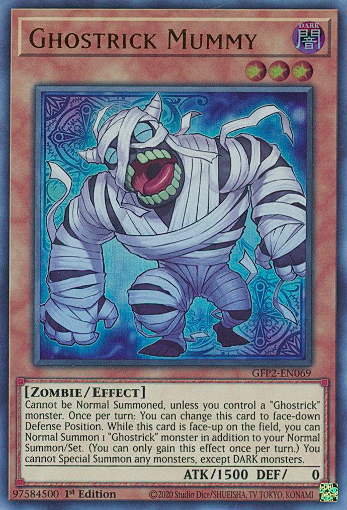 Ghostrick Mummy [GFP2-EN069] Ultra Rare | Gear Gaming Fayetteville