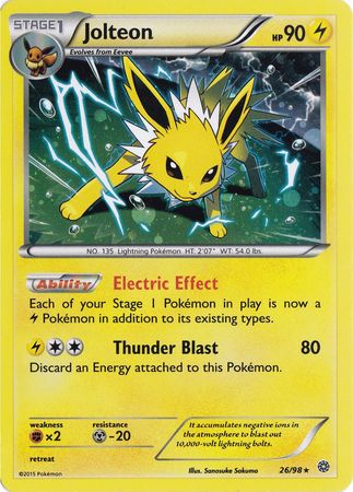 Jolteon (26/98) (Cosmos Holo) [XY: Ancient Origins] | Gear Gaming Fayetteville