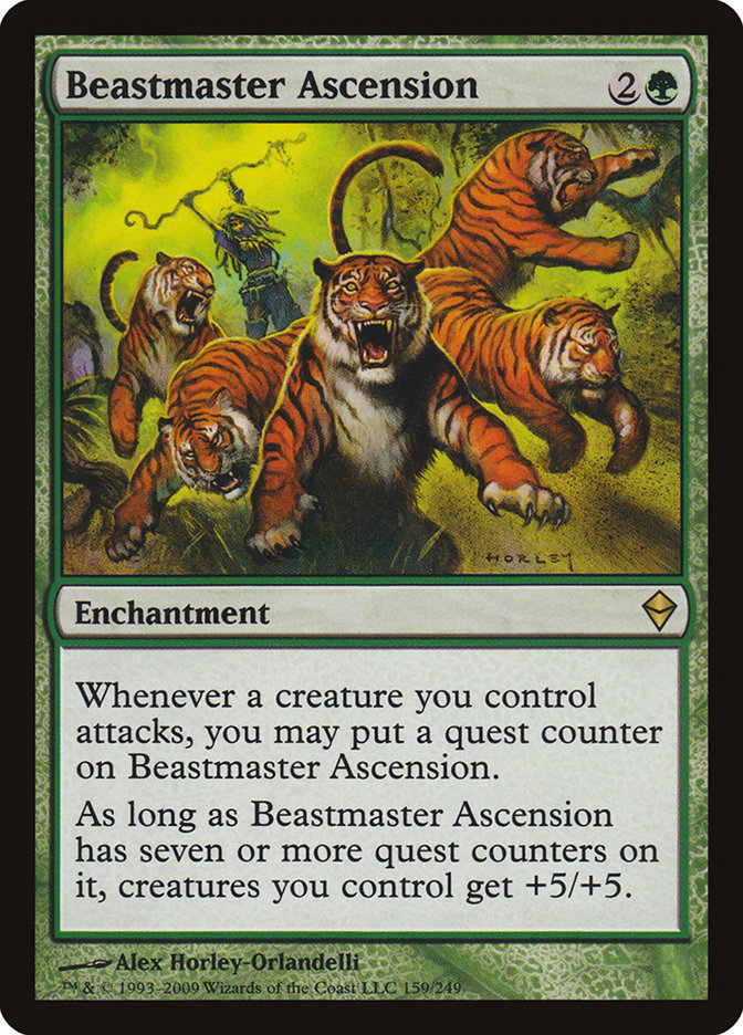 Beastmaster Ascension [Zendikar] | Gear Gaming Fayetteville