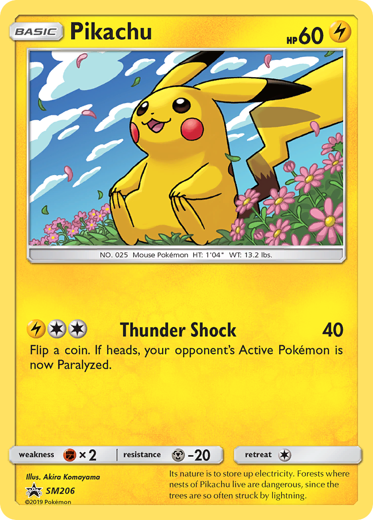 Pikachu (SM206) [Sun & Moon: Black Star Promos] | Gear Gaming Fayetteville