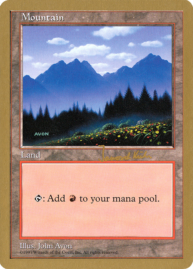 Mountain (jk445) (Janosch Kuhn) [World Championship Decks 1997] | Gear Gaming Fayetteville