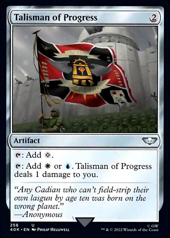 Talisman of Progress (Surge Foil) [Warhammer 40,000] | Gear Gaming Fayetteville
