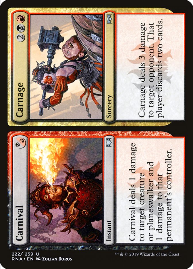 Carnival // Carnage [Ravnica Allegiance] | Gear Gaming Fayetteville