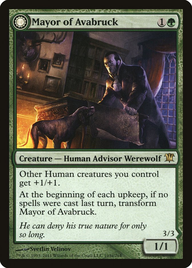 Mayor of Avabruck // Howlpack Alpha [Innistrad] | Gear Gaming Fayetteville