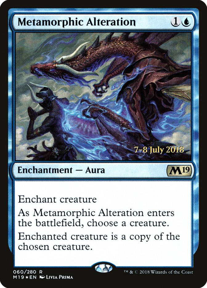 Metamorphic Alteration [Core Set 2019 Prerelease Promos] | Gear Gaming Fayetteville