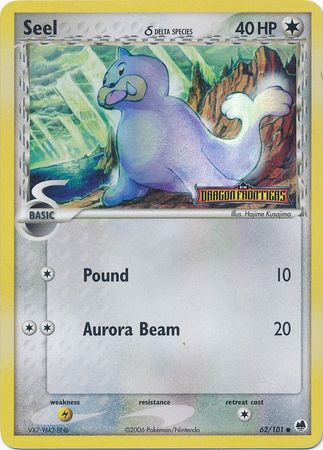 Seel (62/101) (Delta Species) (Stamped) [EX: Dragon Frontiers] | Gear Gaming Fayetteville