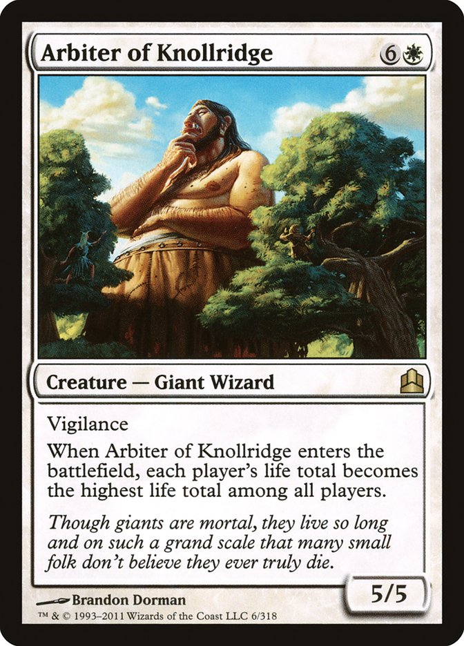 Arbiter of Knollridge [Commander 2011] | Gear Gaming Fayetteville